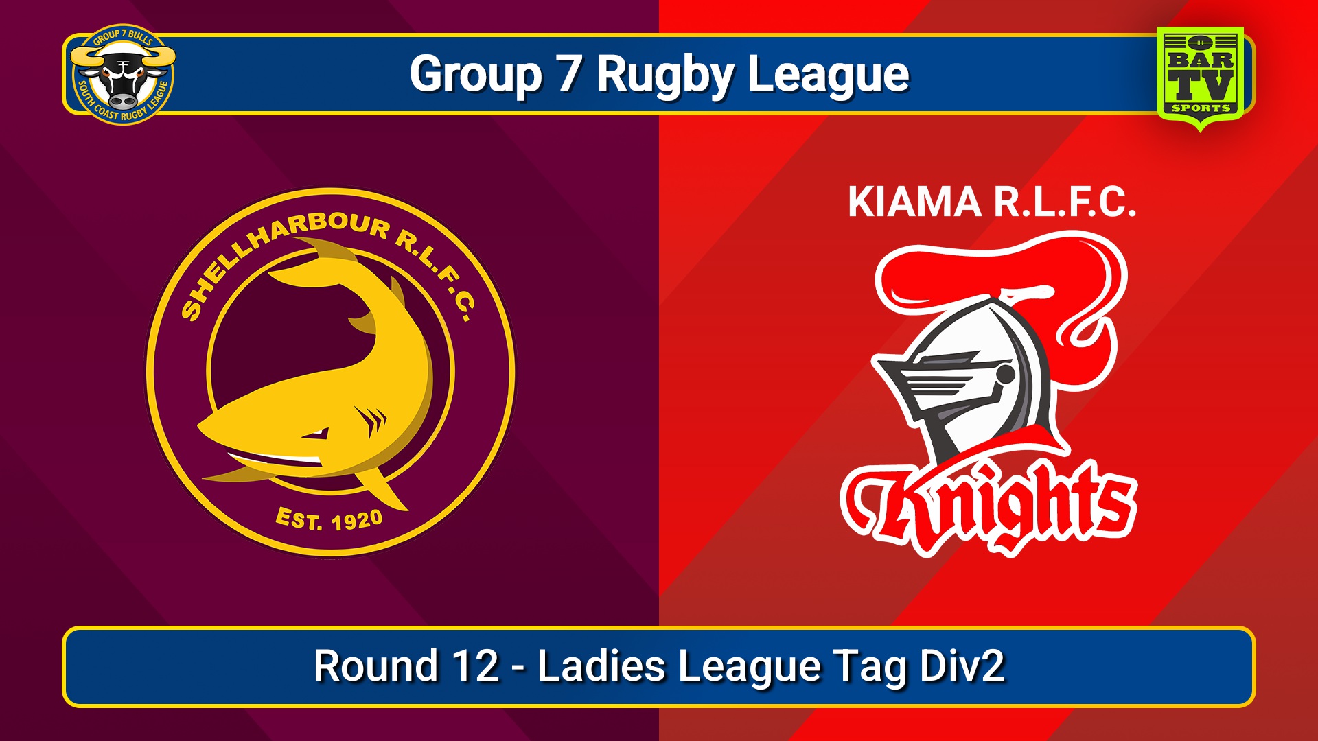 250706-video-South Coast Round 12 - Ladies League Tag Div2 - Shellharbour Sharks v Kiama Knights Slate Image