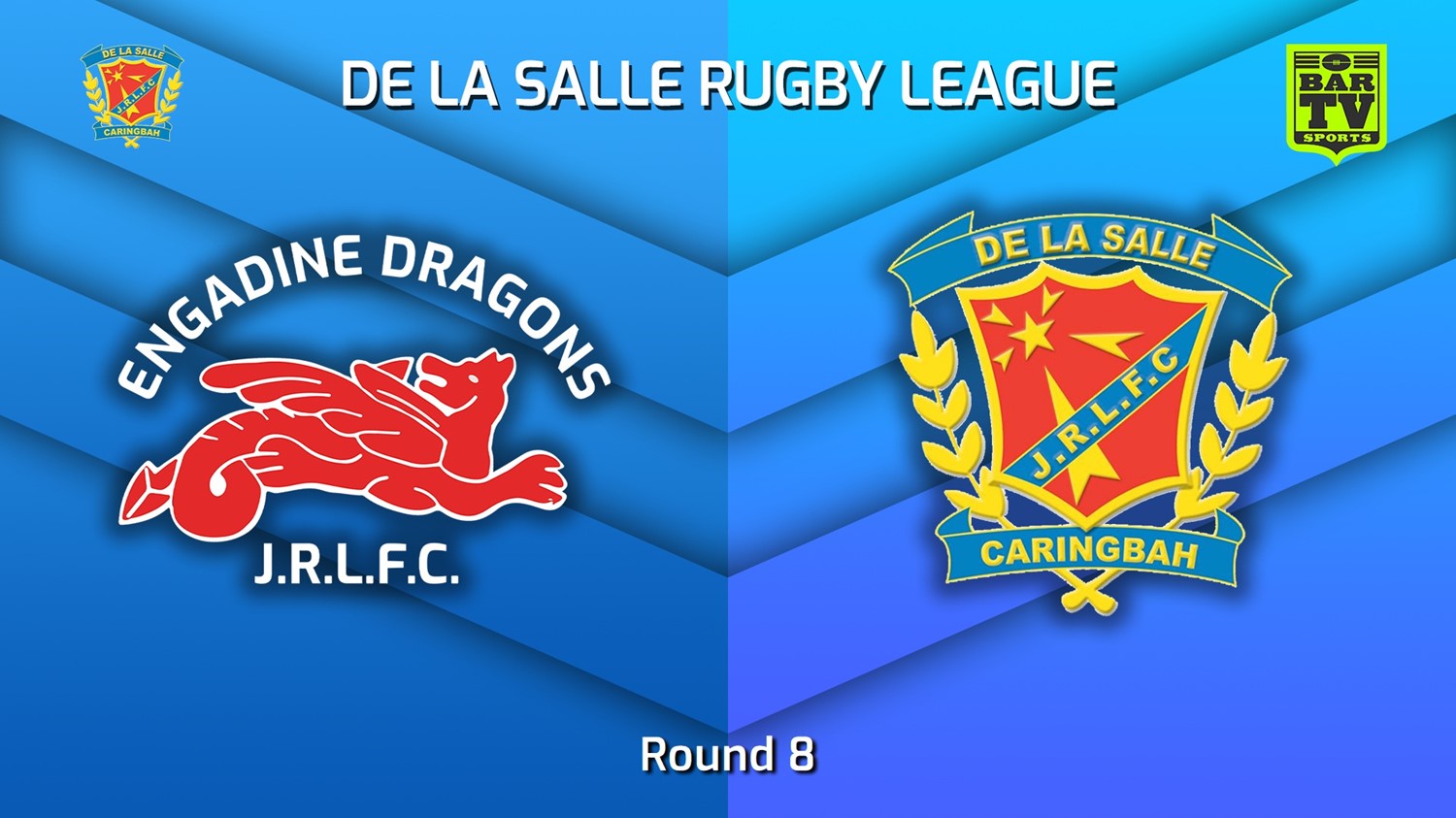 MINI GAME: De La Salle - U9 Blues Tag Gold Round 8 - Engadine Dragons v De La Salle Slate Image