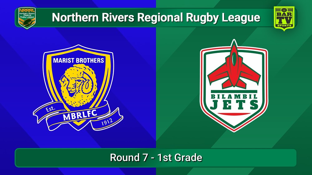 250601-video-Northern Rivers Round 7 - 1st Grade - Lismore Marist Brothers v Bilambil Jets Slate Image