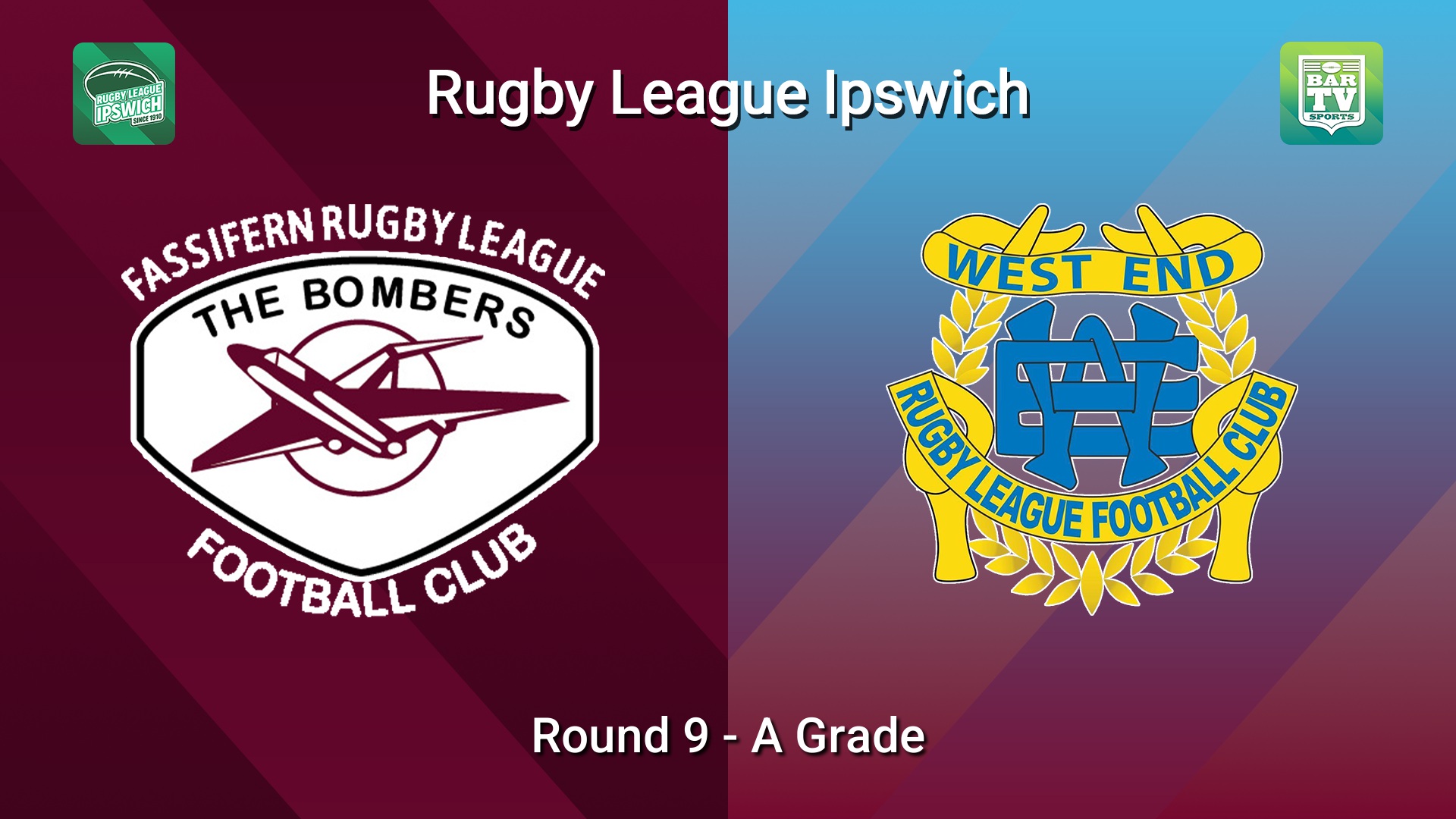 260531-video-Rugby League Ipswich Round 9 - A Grade - Fassifern Bombers v West End Slate Image