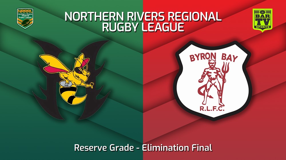 230819-Northern Rivers Elimination Final - Reserve Grade - Cudgen Hornets v Byron Bay Red Devils Minigame Slate Image