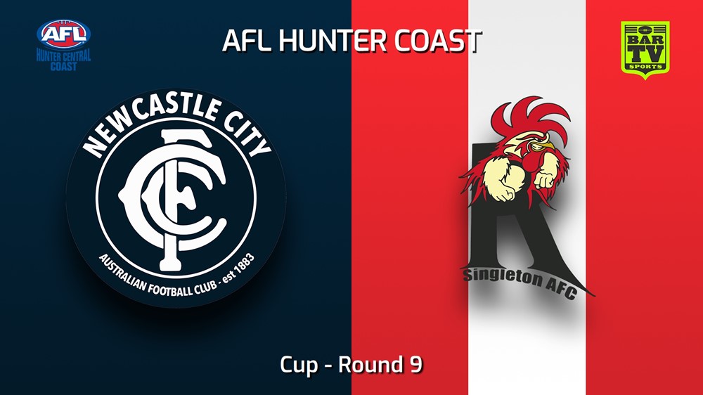 230603-AFL Hunter Central Coast Round 9 - Cup - Newcastle City  v Singleton Roosters Slate Image