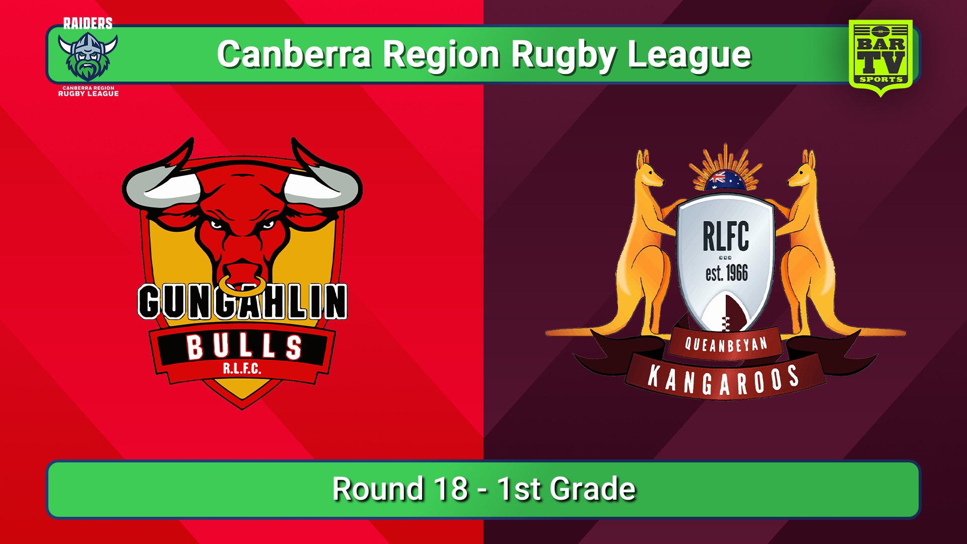 250816-video-Canberra Round 18 - 1st Grade - Gungahlin Bulls v Queanbeyan Kangaroos Slate Image
