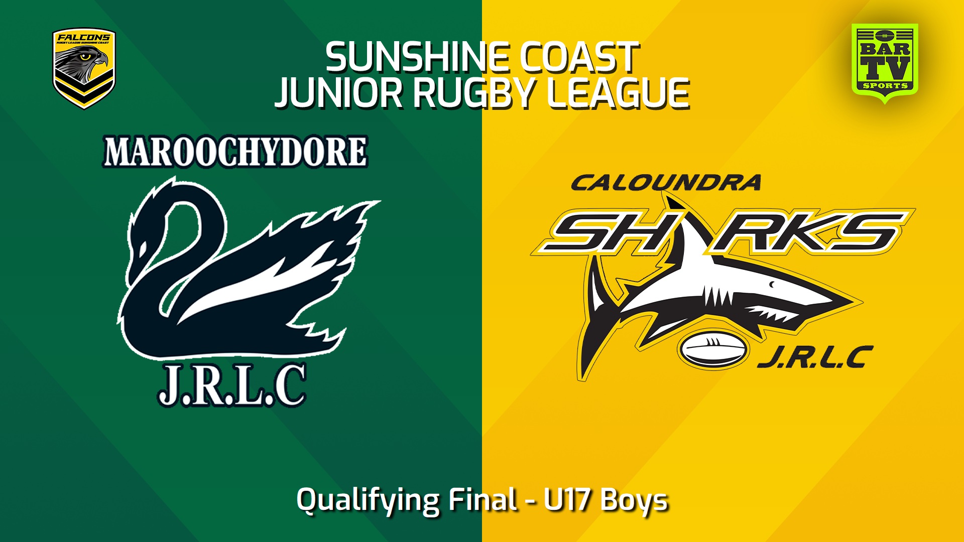 250823-video-Sunshine Coast Junior Rugby League Qualifying Final - U17 Boys - Maroochydore Swans JRL v Caloundra Sharks JRL Slate Image
