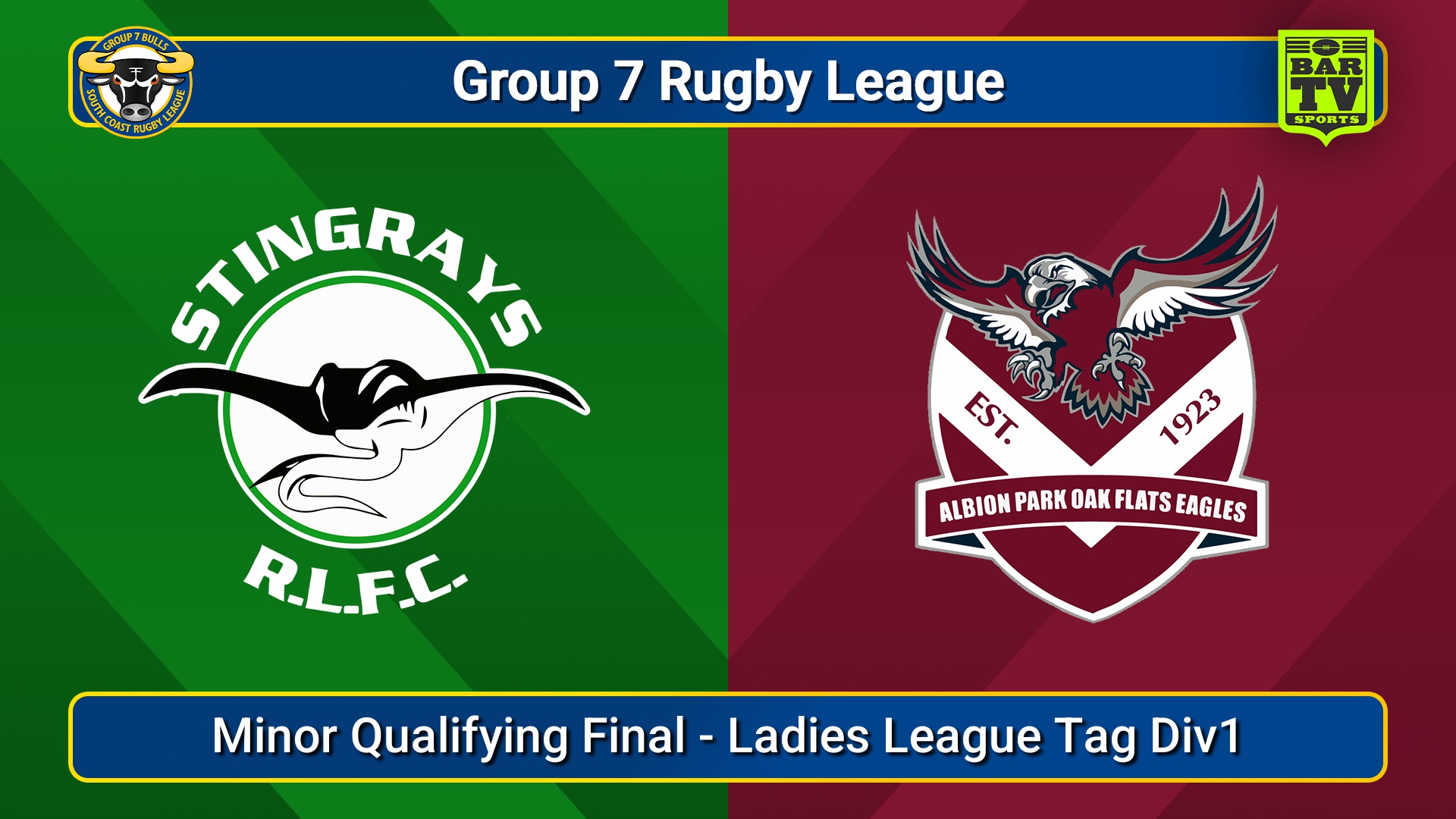 250906-video-South Coast Minor Qualifying Final - Ladies League Tag Div1 - Stingrays of Shellharbour v Albion Park Oak Flats Slate Image