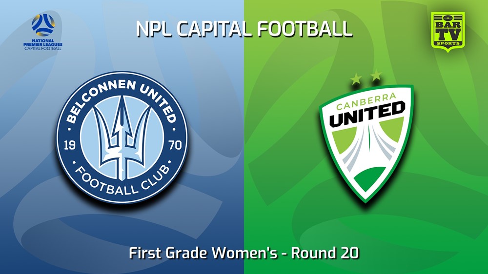 230826-Capital Womens Round 20 - Belconnen United (women) v Canberra United W Slate Image