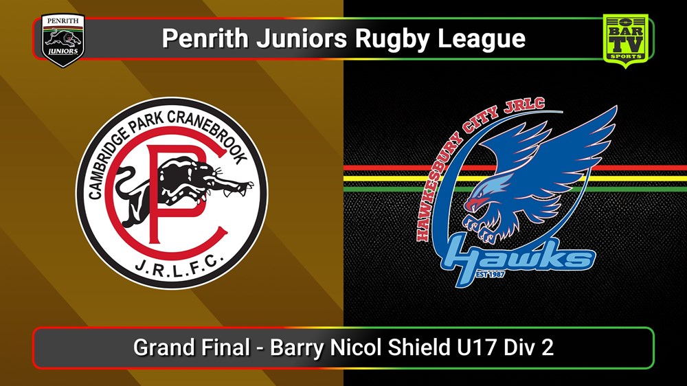 MINI GAME VIDEO: Penrith & District Junior Rugby League Grand Final ...