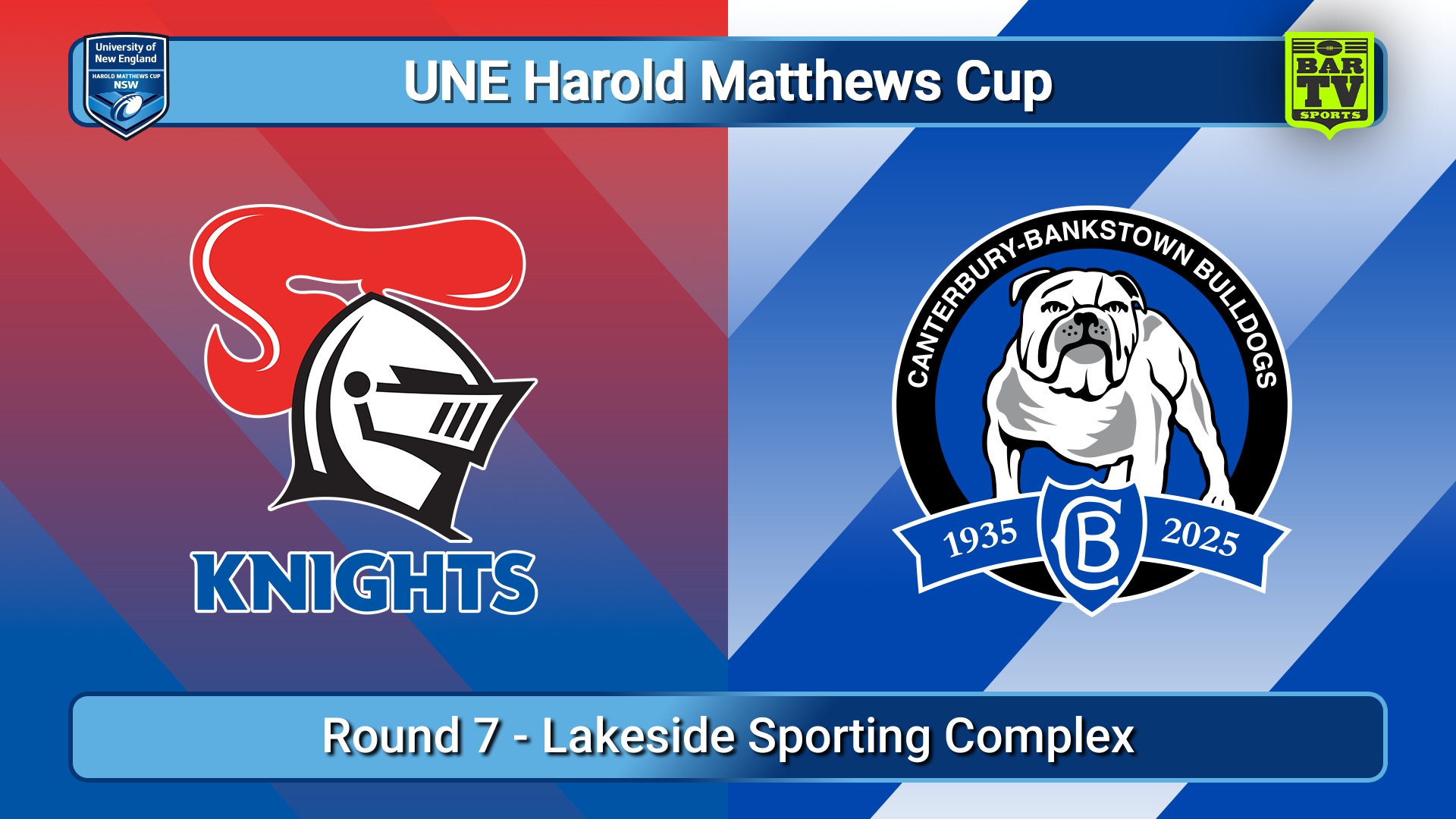 250322-video-UNE Harold Matthews Cup Round 7 - Newcastle Knights v Canterbury-Bankstown Bulldogs Slate Image