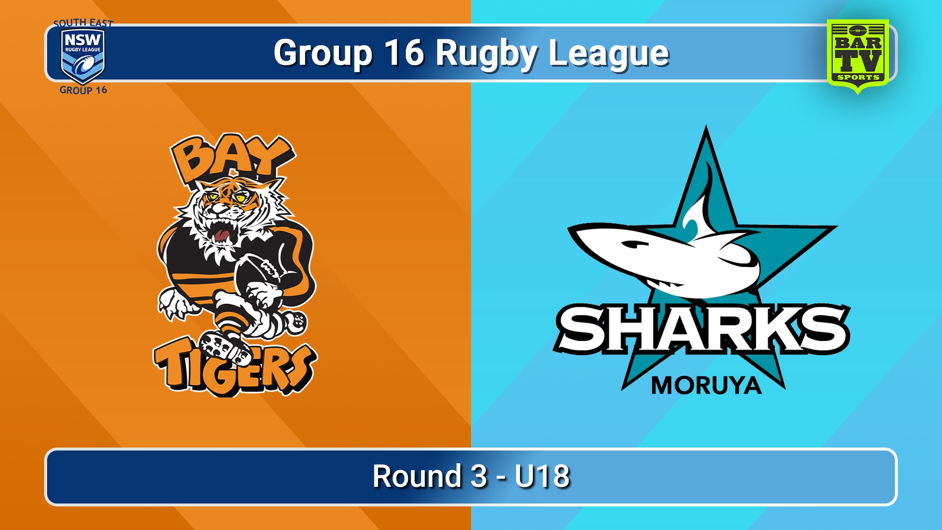 260509-video-Group 16 Rugby League  Round 3 - U18 - Bateman's Bay Tigers v Moruya Sharks Slate Image