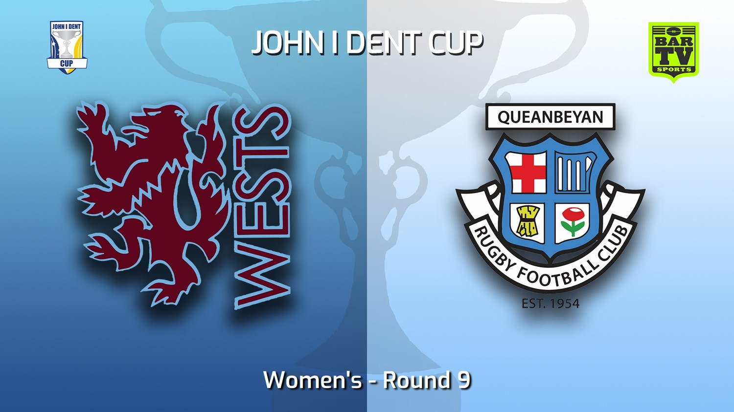 MINI GAME: John I Dent (ACT) Round 9 - Women's - Wests Lions v Queanbeyan Whites Slate Image