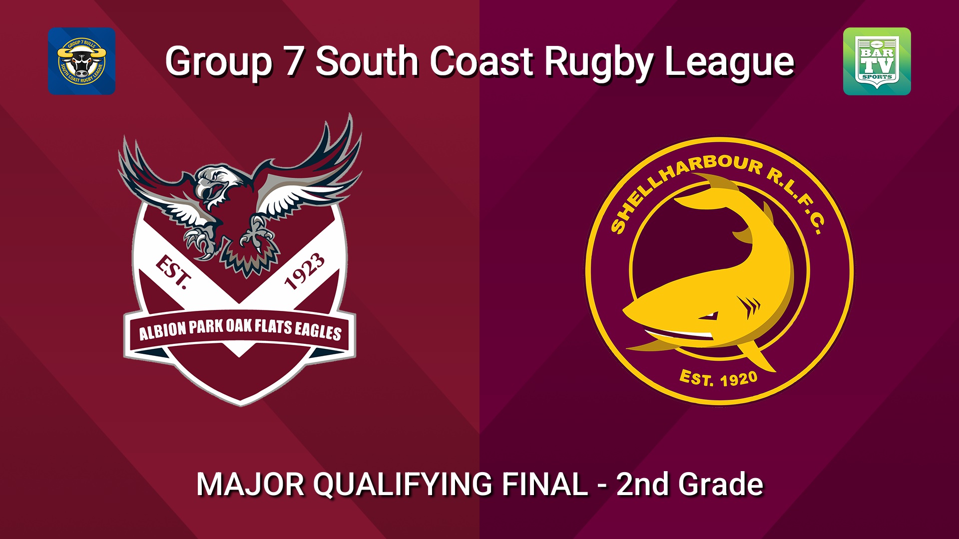260912-video-South Coast MAJOR QUALIFYING FINAL - 2nd Grade - Albion Park Oak Flats v Shellharbour Sharks Slate Image