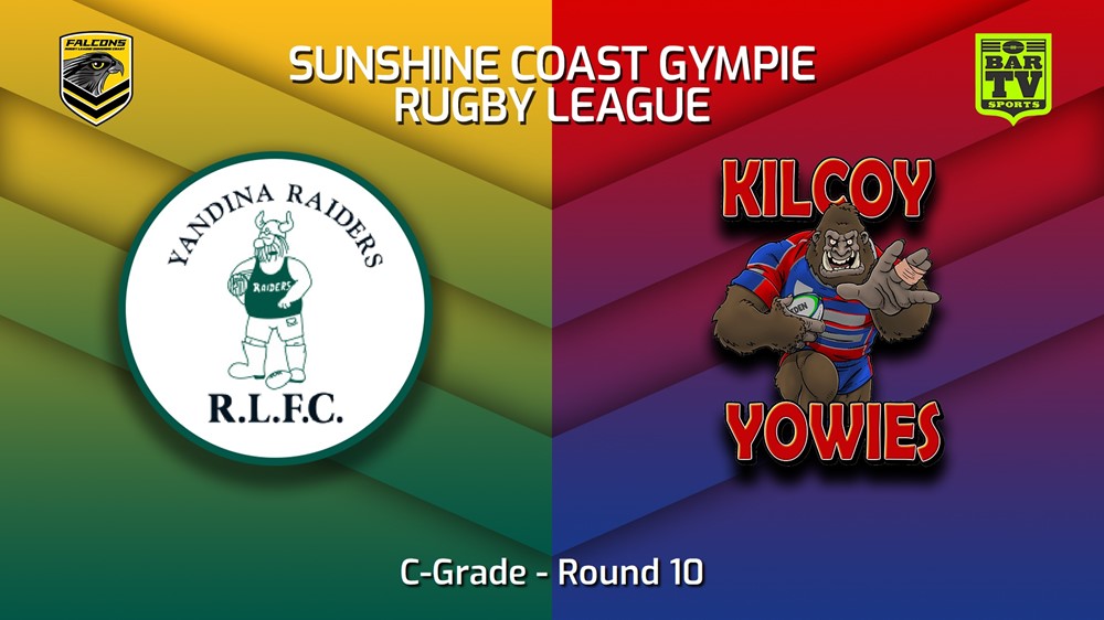 230617-Sunshine Coast RL Round 10 - C-Grade - Yandina Raiders v Kilcoy Yowies Minigame Slate Image