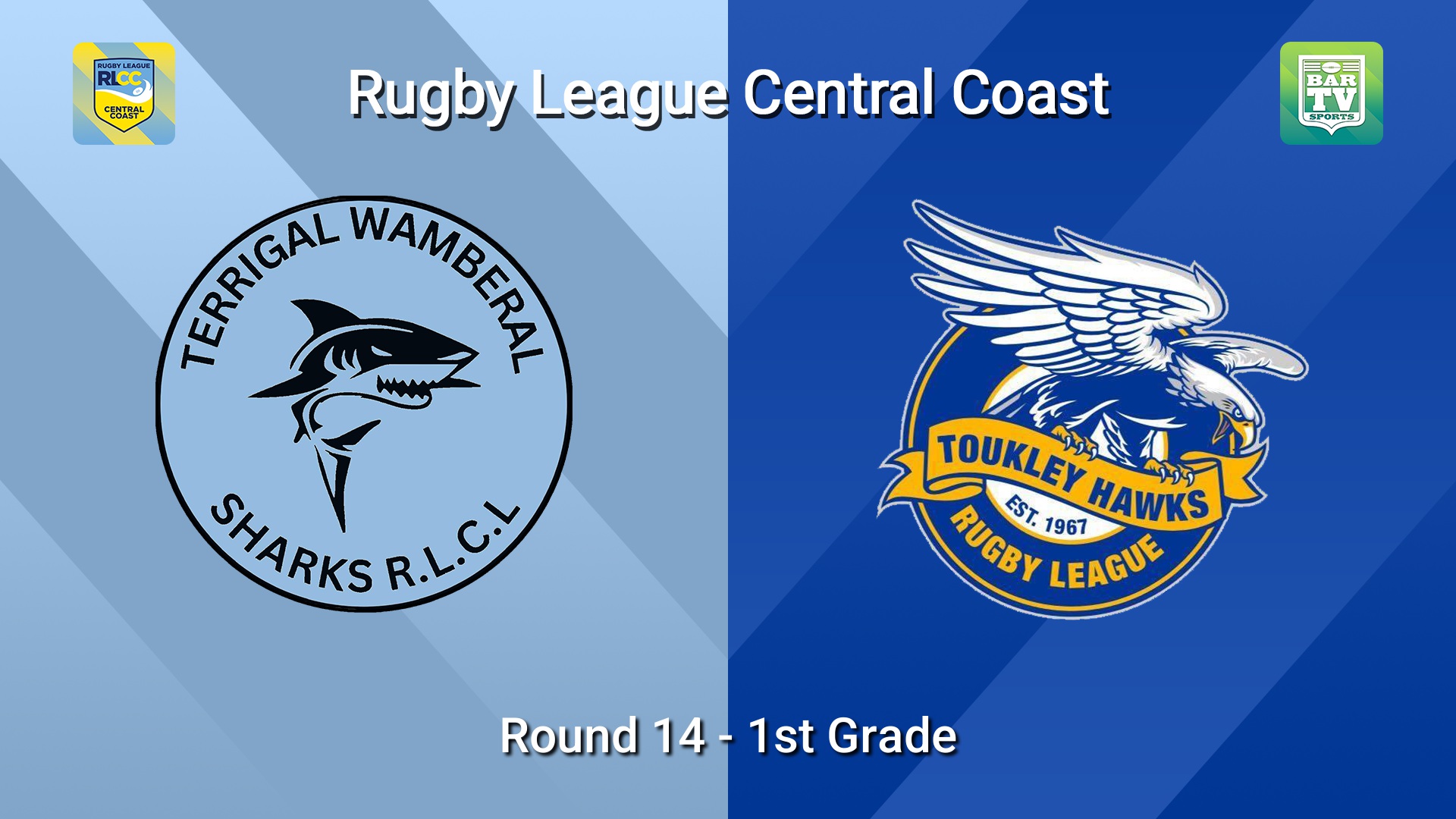 260726-video-RLCC Round 14 - 1st Grade - Terrigal Sharks v Toukley Hawks Slate Image