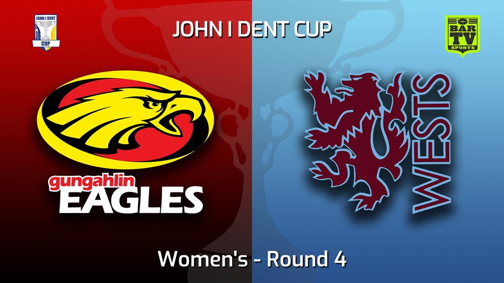 MINI GAME: John I Dent (ACT) Round 4 - Women's - Gungahlin Eagles v Wests Lions Slate Image