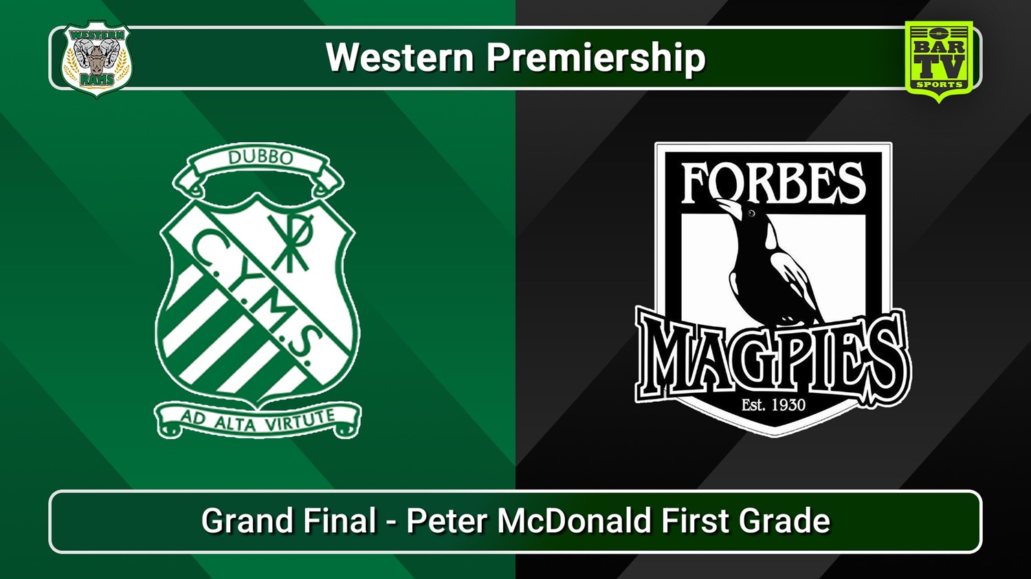 250907-video-Western Premiership Grand Final - Peter McDonald First Grade - Dubbo CYMS v Forbes Magpies Slate Image