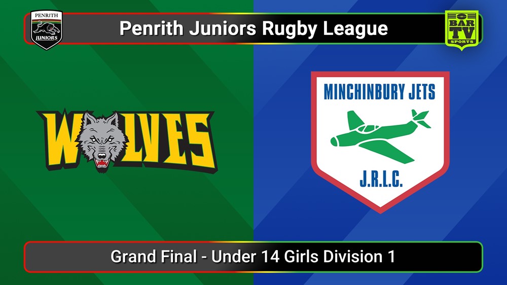 250906-video-Penrith & District Junior Rugby League Grand Final - Under 14 Girls Division 1 - Windsor Wolves v Minchinbury Slate Image