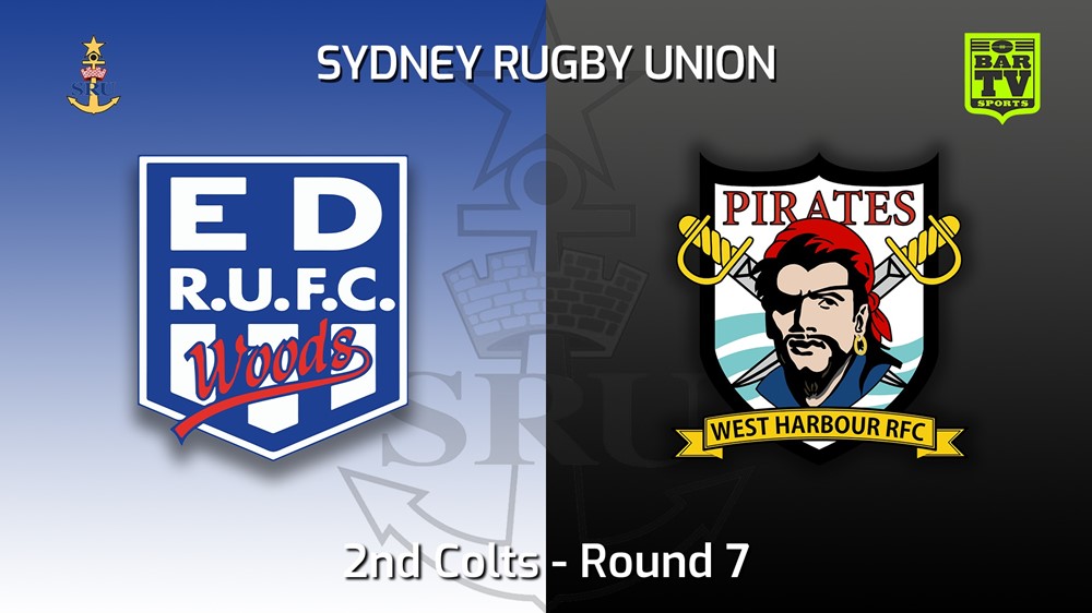 MINI GAME: Sydney Rugby Union Round 7 - 2nd Colts - Eastwood v West Harbour Slate Image