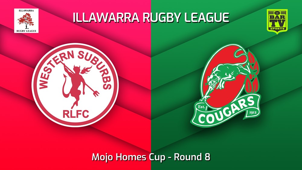 230624-Illawarra Round 8 - Mojo Homes Cup - Western Suburbs Devils v Corrimal Cougars Slate Image