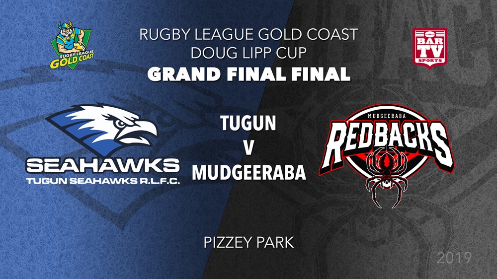 RLGC Grand Final - DLC - Tugun Seahawks v Mudgeeraba Redbacks Slate Image
