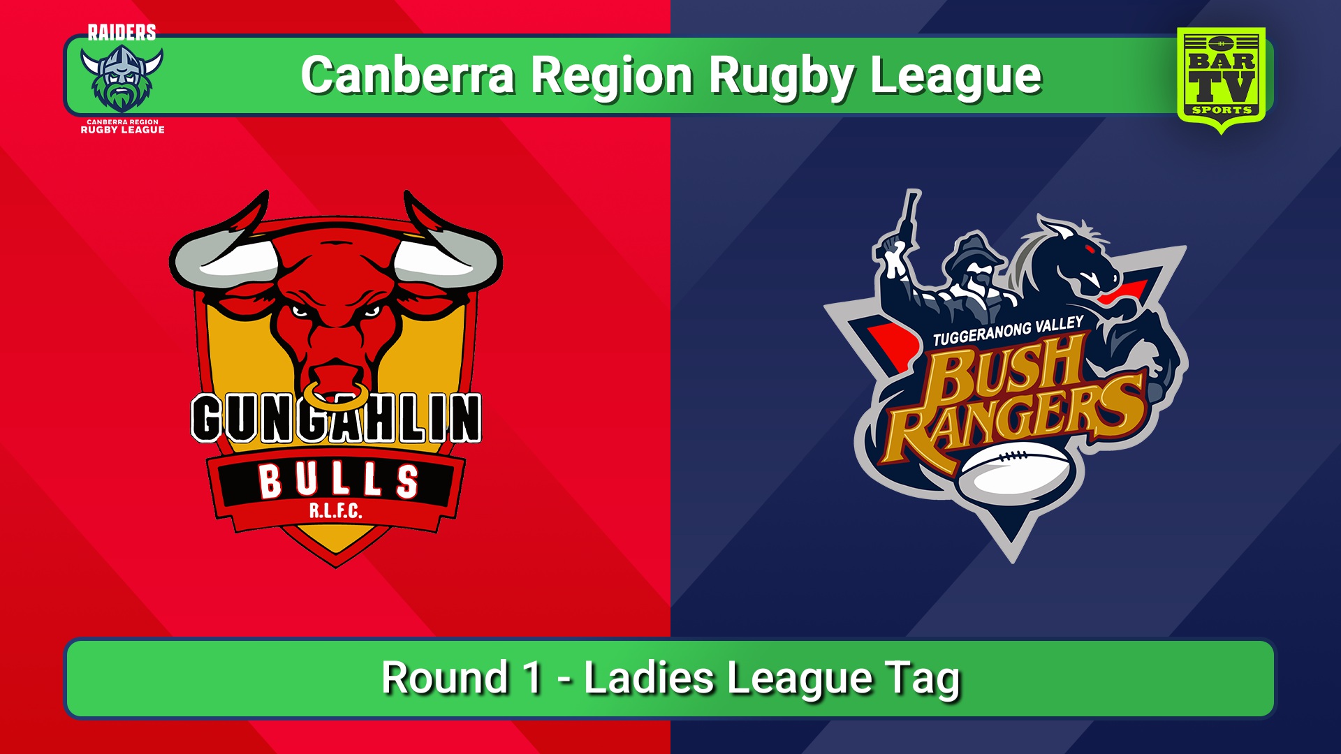 250405-video-Canberra Round 1 - Ladies League Tag - Gungahlin Bulls v Tuggeranong Bushrangers Slate Image