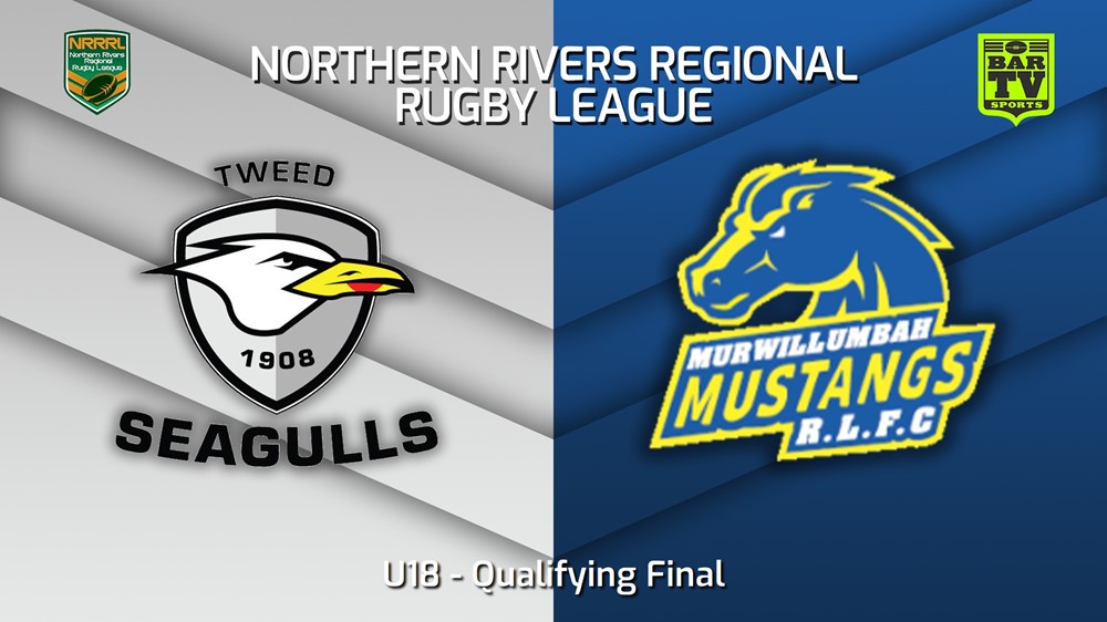 230827-Northern Rivers Qualifying Final - U18 - Tweed Heads Seagulls v Murwillumbah Mustangs Slate Image