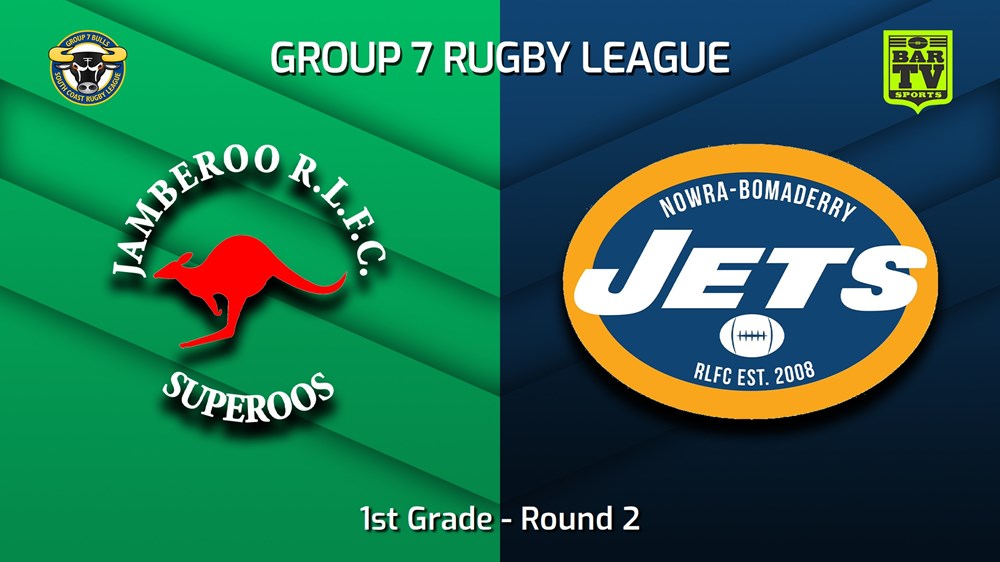230401-South Coast Round 2 - 1st Grade - Jamberoo Superoos v Nowra-Bomaderry Jets Slate Image