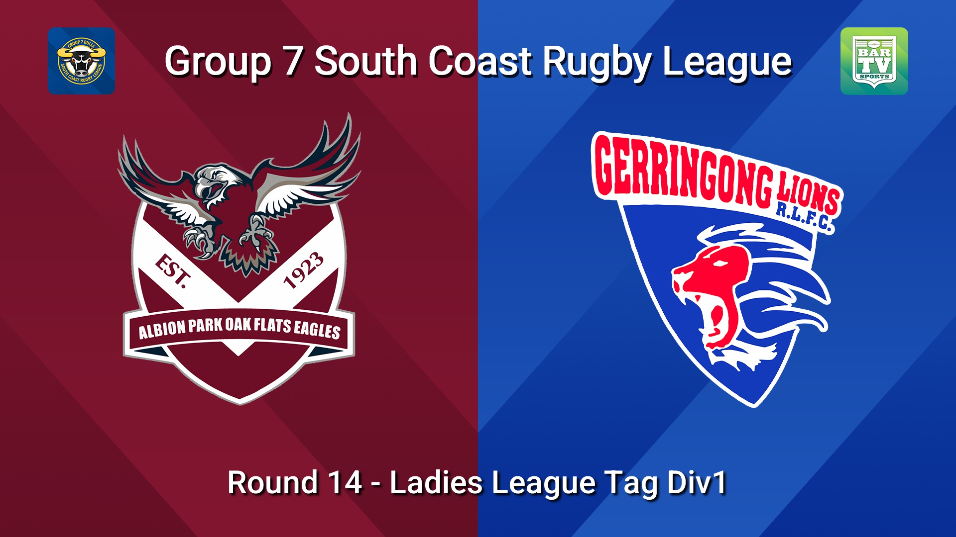 260801-video-South Coast Round 14 - Ladies League Tag Div1 - Albion Park Oak Flats v Gerringong Slate Image