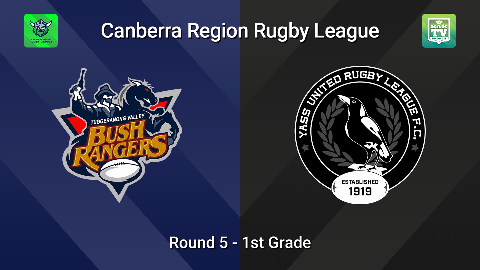 260516-video-Canberra Round 5 - 1st Grade - Tuggeranong Bushrangers v Yass Magpies Slate Image