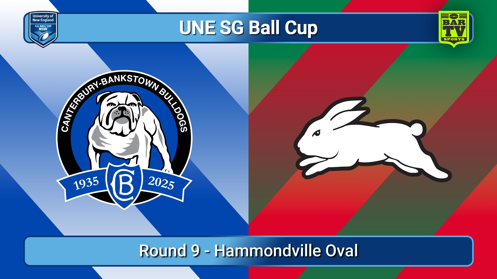 250405-video-UNE SG Ball Cup Round 9 - Canterbury-Bankstown Bulldogs v South Sydney Rabbitohs Minigame Slate Image