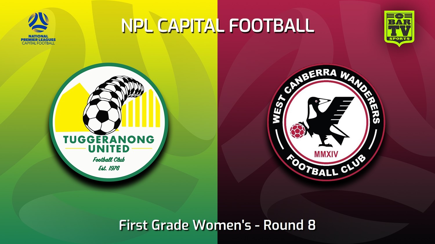 230528-Capital Womens Round 8 - Tuggeranong United FC (women) v West Canberra Wanderers FC (women) Minigame Slate Image