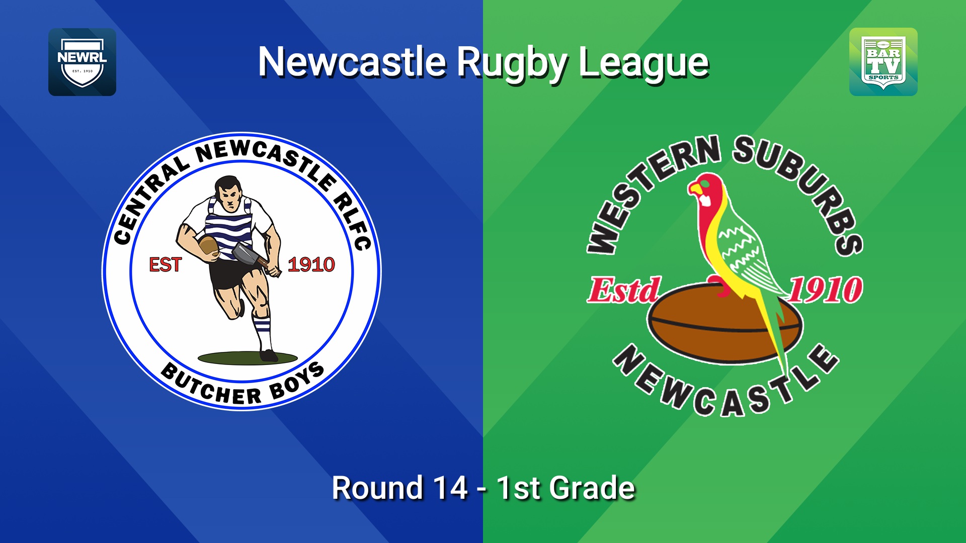 260726-video-Newcastle RL Round 14 - 1st Grade - Central Newcastle v Western Suburbs Rosellas Slate Image
