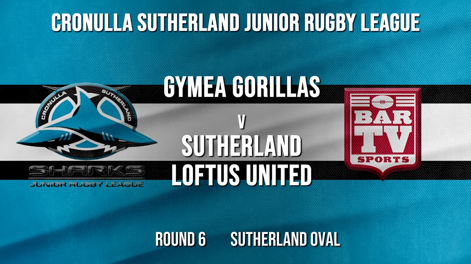 Cronulla JRL Round 6 - U/12 - Gymea Gorillas v Sutherland Loftus United Minigame Slate Image