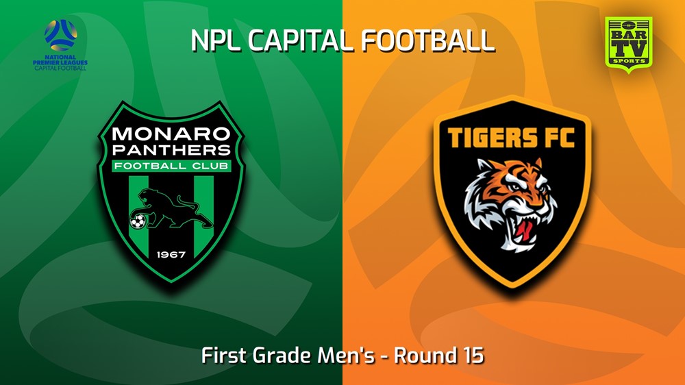 230722-Capital NPL Round 15 - Monaro Panthers v Tigers FC Minigame Slate Image
