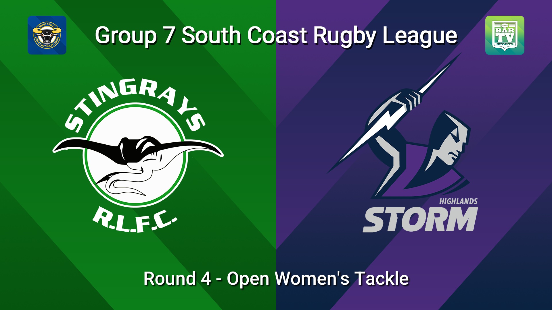 260531-video-South Coast Round 4 - Open Women's Tackle - Stingrays of Shellharbour v Southern Highlands Storm Slate Image