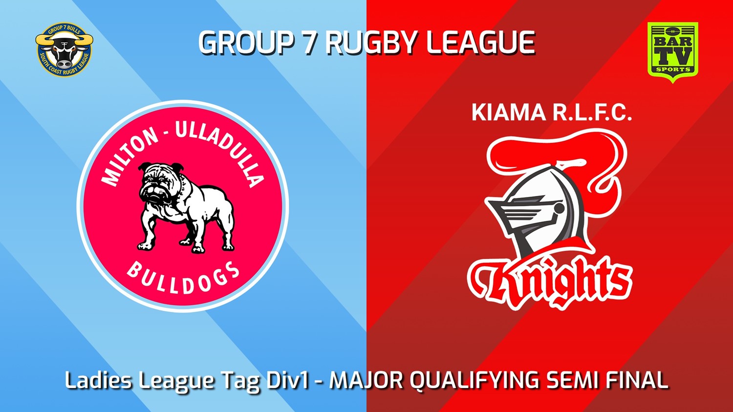 240825-video-South Coast MAJOR QUALIFYING SEMI FINAL - Ladies League Tag Div1 - Milton-Ulladulla Bulldogs v Kiama Knights Slate Image