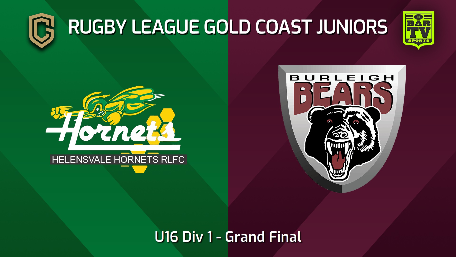 VIDEO Rugby League Gold Coast Juniors Grand Final U16 Div 1 Helensvale v Burleigh