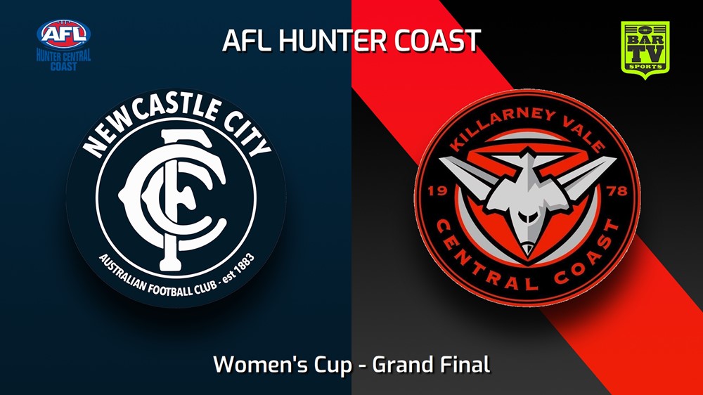 230916-AFL Hunter Central Coast Grand Final - Women's Cup - Newcastle City  v Killarney Vale Bombers Slate Image
