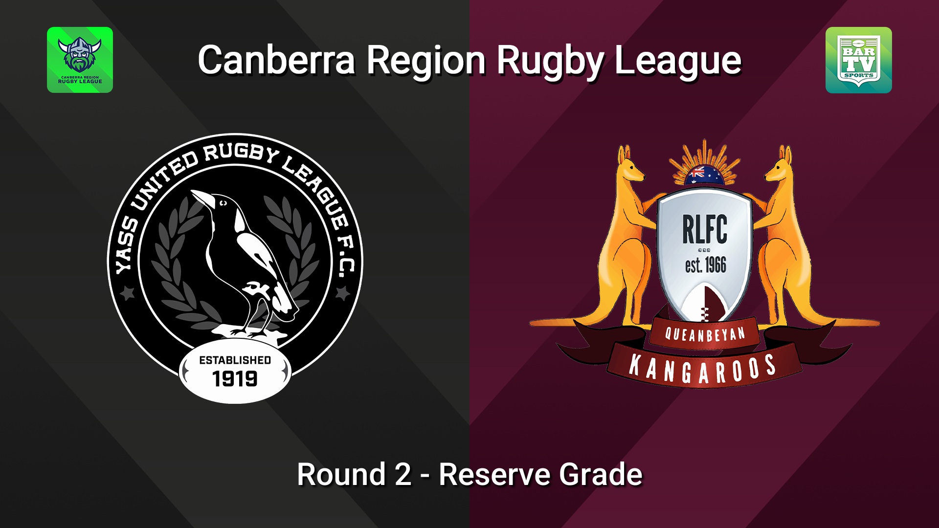 260418-video-Canberra Round 2 - Reserve Grade - Yass Magpies v Queanbeyan Kangaroos Slate Image