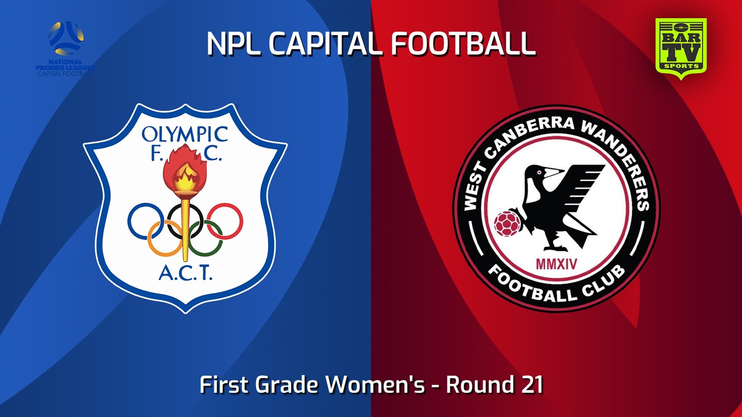 240901-video-Capital Womens Round 21 - Canberra Olympic FC W v West Canberra Wanderers FC W Slate Image