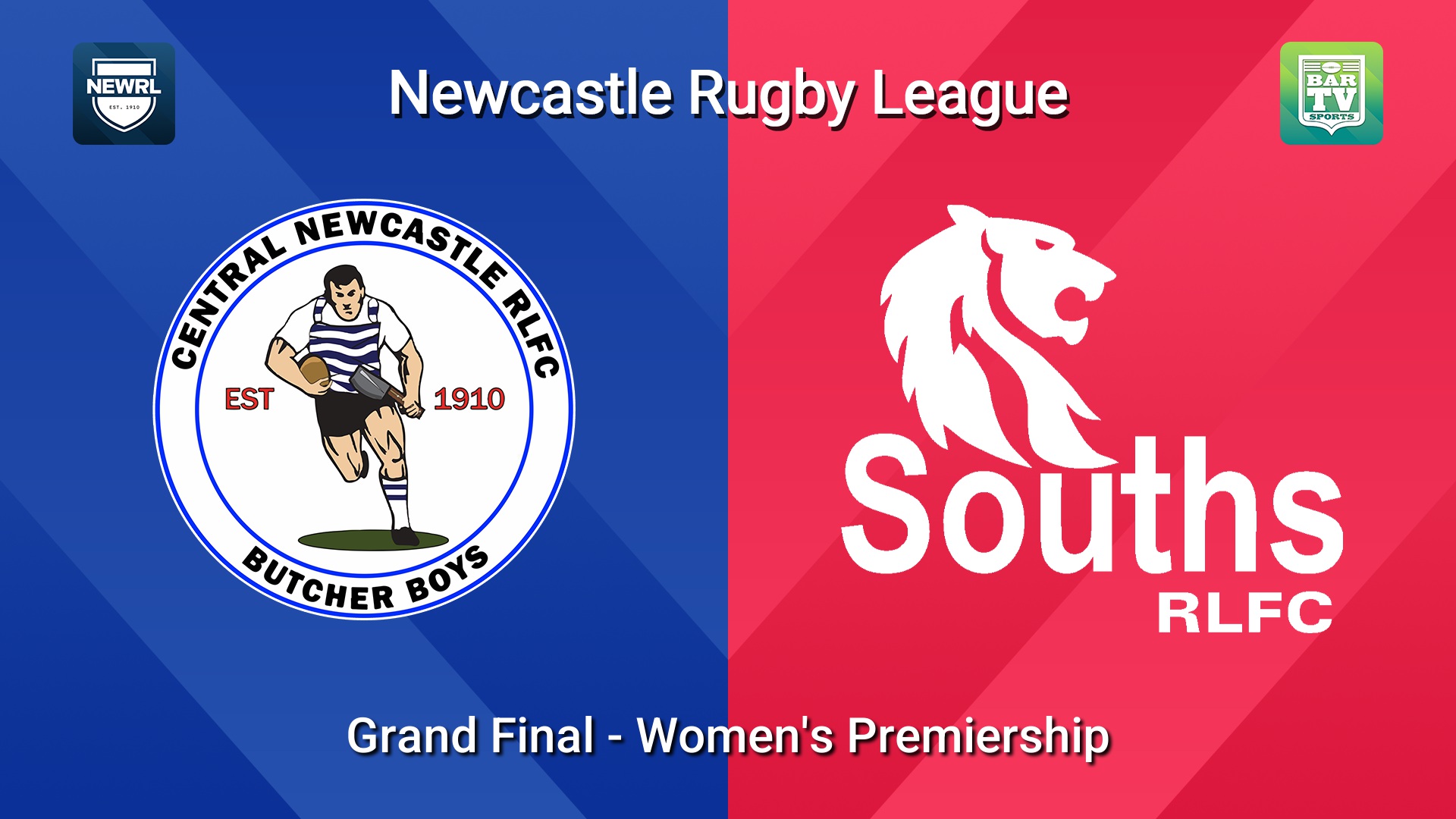 260906-video-Newcastle RL Grand Final - Women's Premiership - Central Newcastle v South Newcastle Lions Slate Image