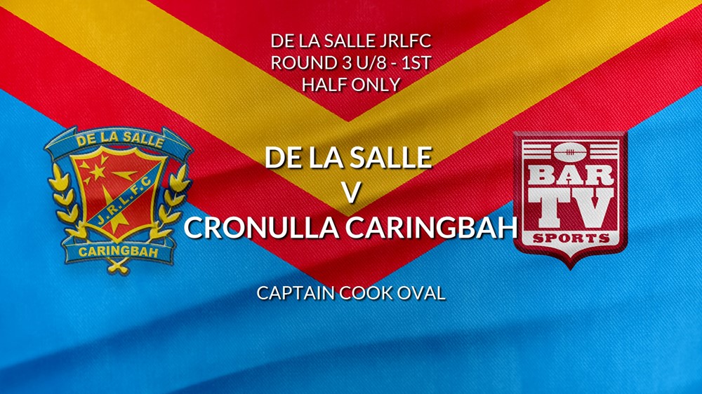 De La Salle Round 3 U/8 - 1st half only - De La Salle v Cronulla Caringbah Slate Image