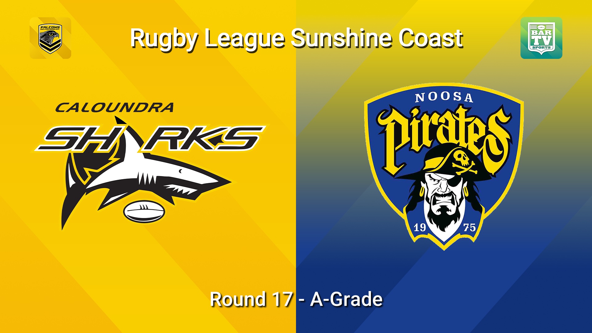 260808-video-Sunshine Coast RL Round 17 - A-Grade - Caloundra Sharks v Noosa Pirates Slate Image