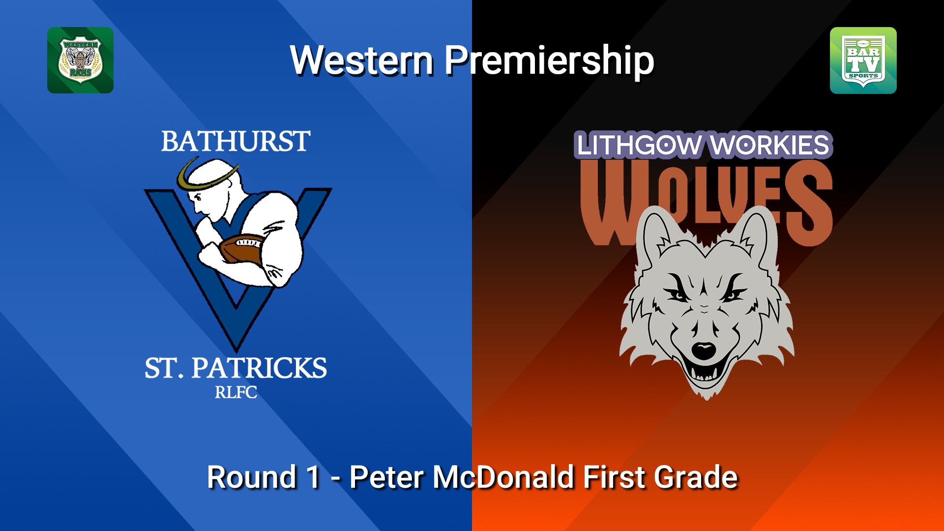 260418-video-Western Premiership Round 1 - Peter McDonald First Grade - Bathurst St. Pats v Lithgow Workies Wolves Slate Image