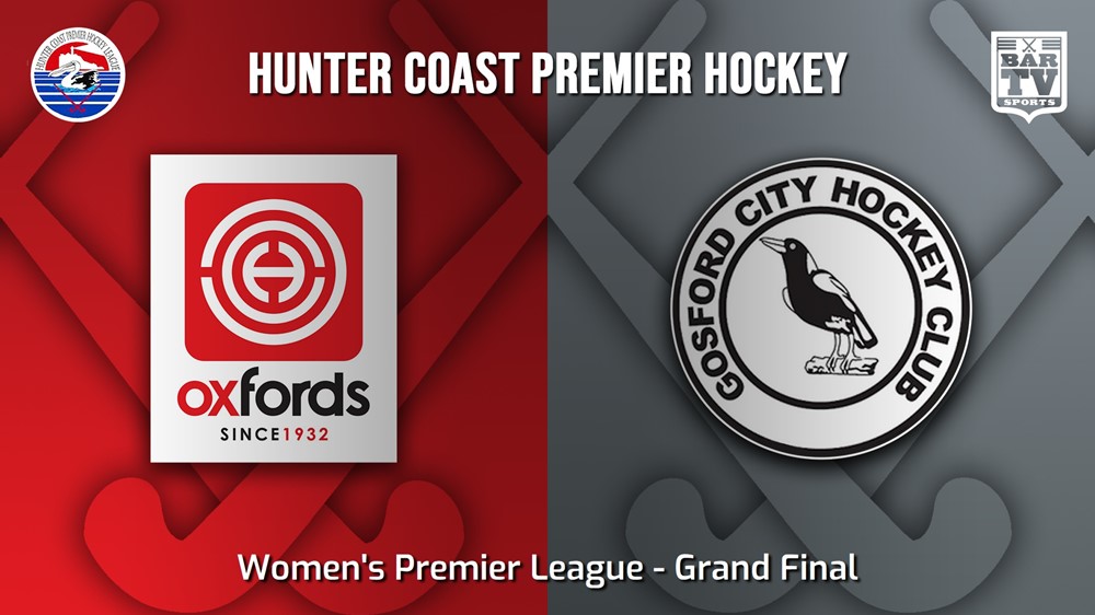230916-Hunter Coast Premier Hockey Grand Final - Women's Premier League - Oxfords v Gosford Magpies Slate Image
