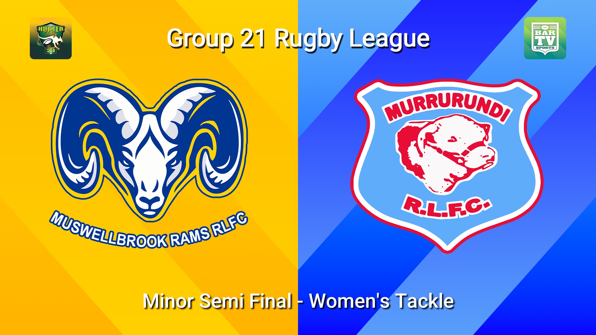 260823-video-Group 21 Rugby League Minor Semi Final - Women's Tackle - Muswellbrook Rams v Murrurundi Mavericks Slate Image
