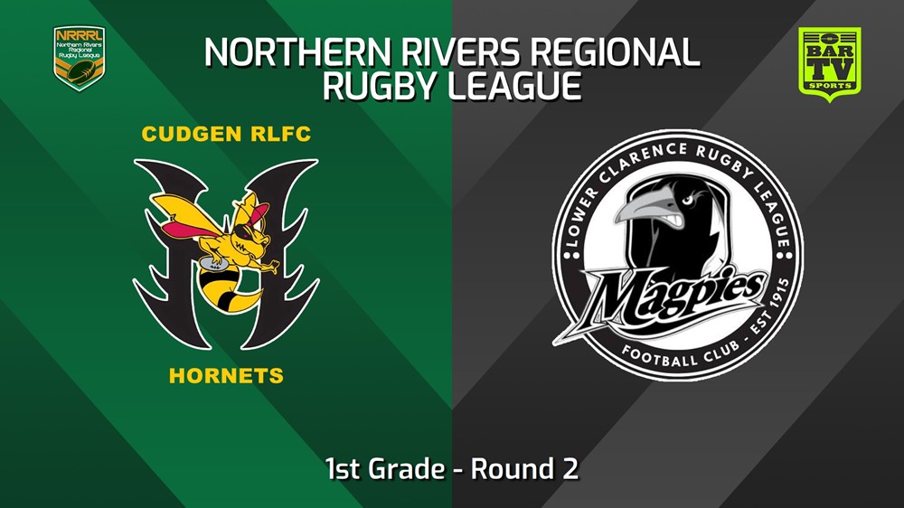 240414-Northern Rivers Round 2 - 1st Grade - Cudgen Hornets v Lower Clarence Magpies Minigame Slate Image