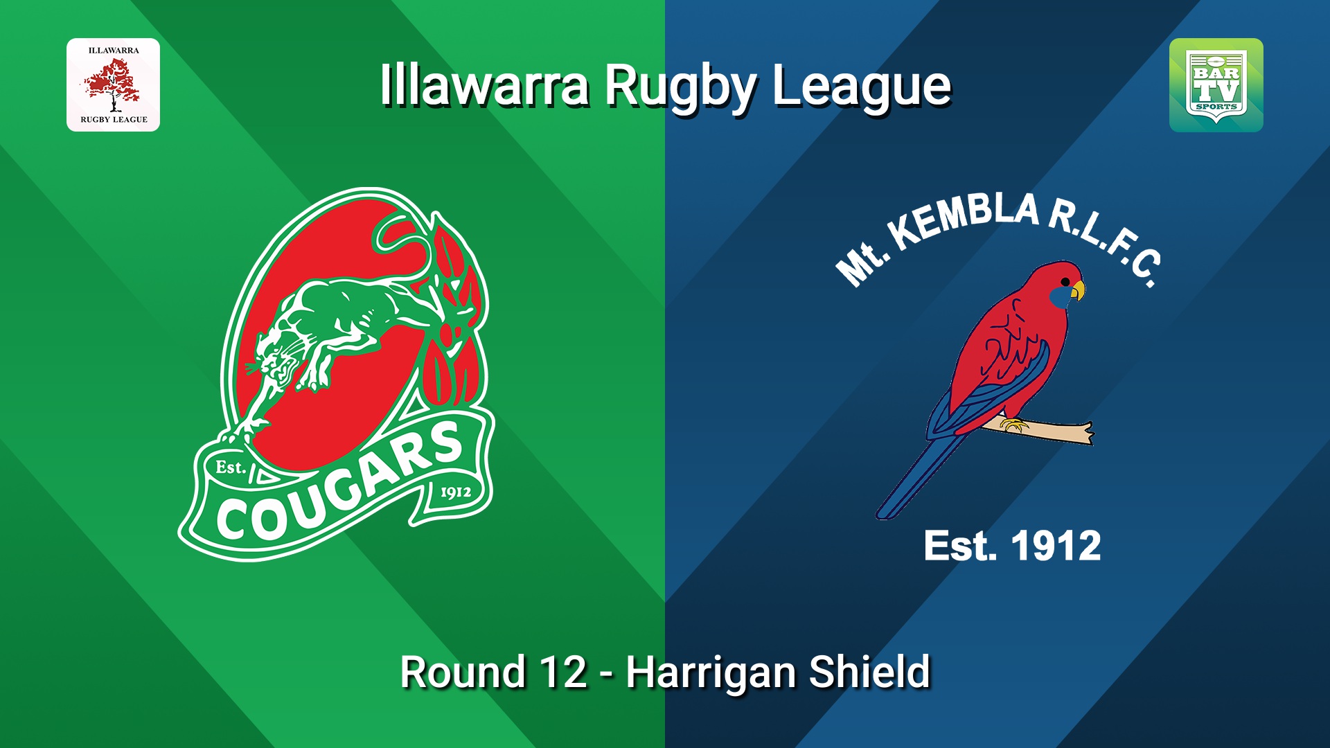260801-video-Illawarra Round 12 - Harrigan Shield - Corrimal Cougars v Mt Kembla Slate Image