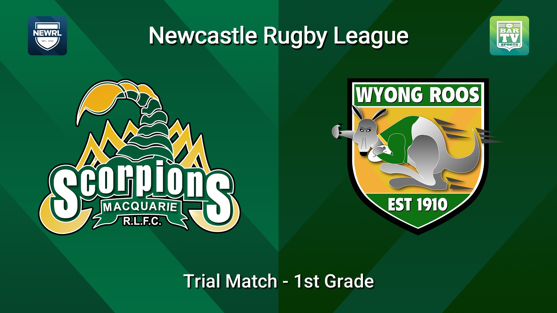 260321-video-Newcastle RL Trial Match - 1st Grade - Macquarie Scorpions v Wyong Roos Slate Image