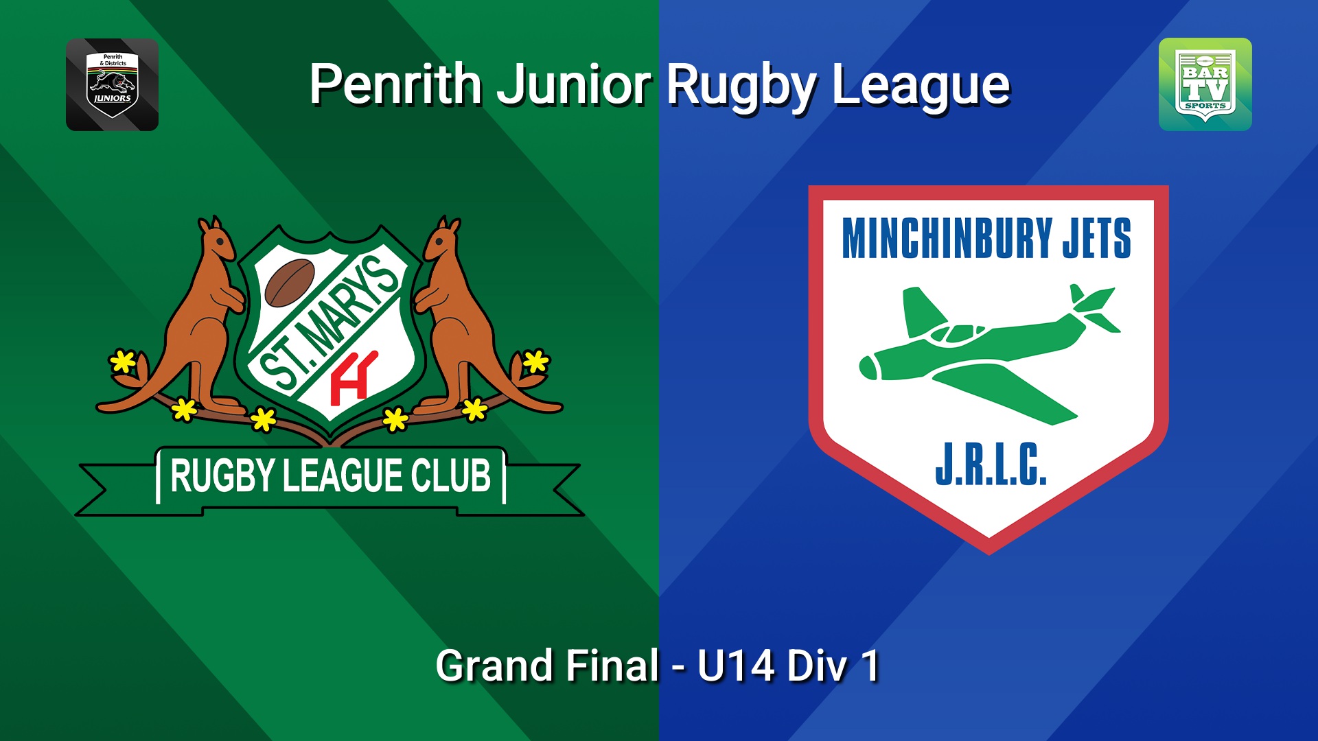 260912-video-Penrith & District Junior Rugby League Grand Final - U14 Div 1 - St Marys v Minchinbury Slate Image