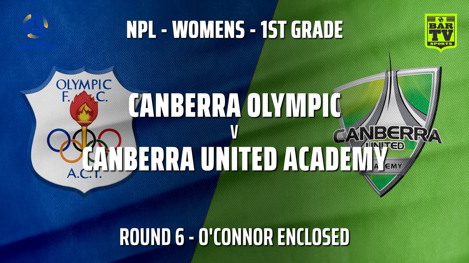 210516-NPLW - Capital Round 6 - Canberra Olympic FC (women) v Canberra United Academy Slate Image